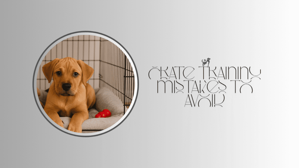 Fluffze - crate training mistakes to avoid