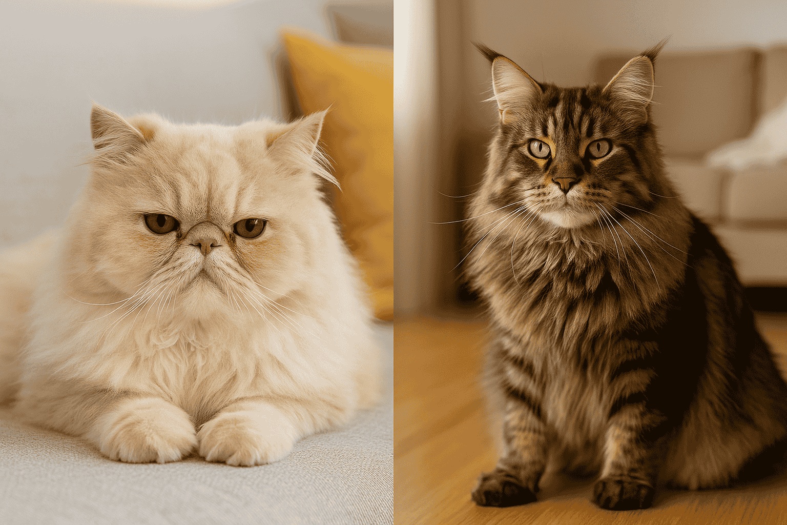 Persian vs Maine Coon