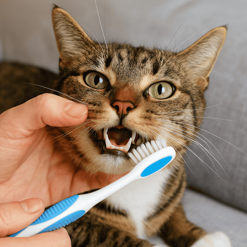 Smart Cat Dental Care at Home