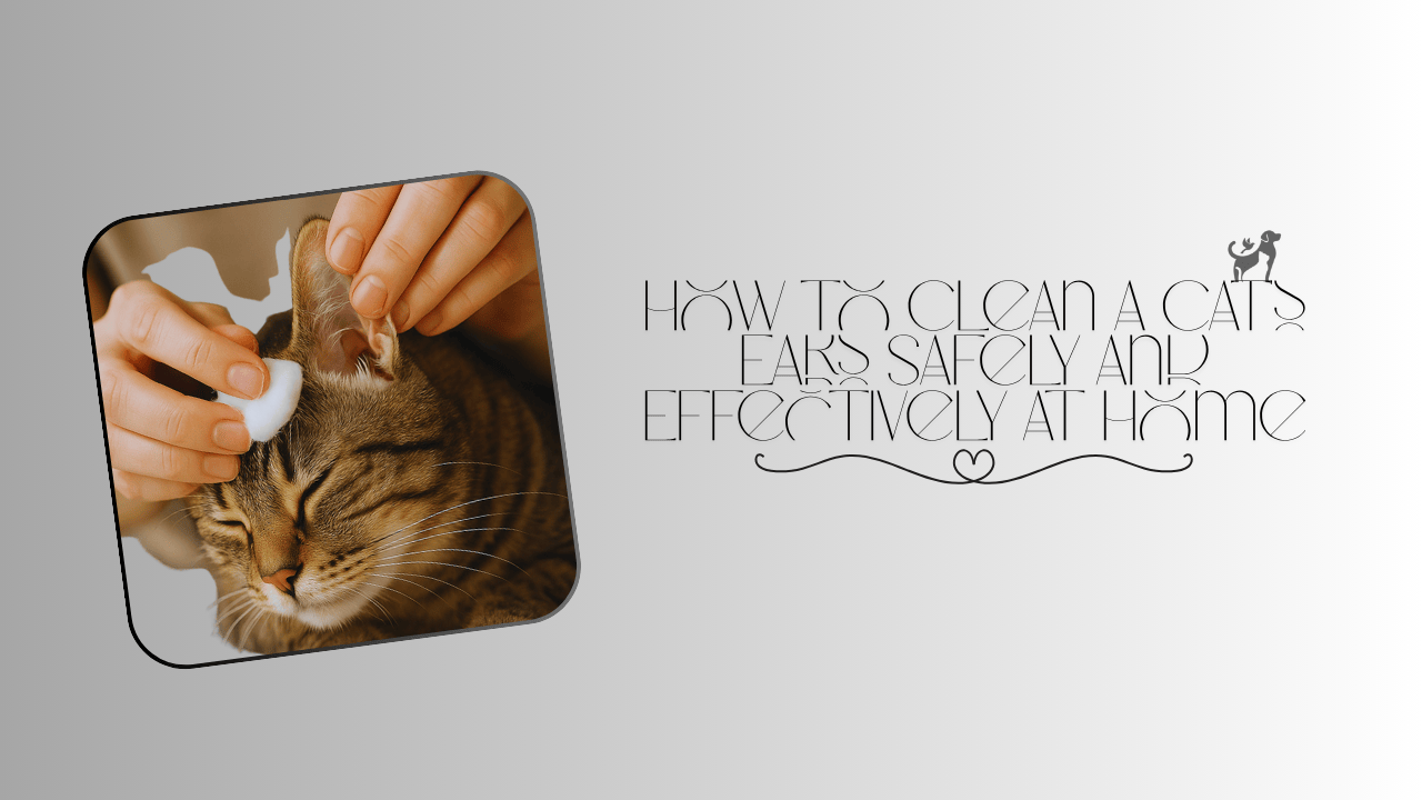 How to Clean a Cat’s Ears