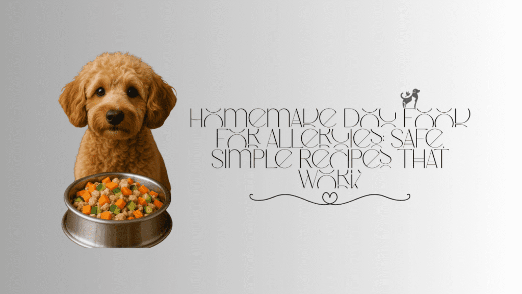 homemade dog food for allergies