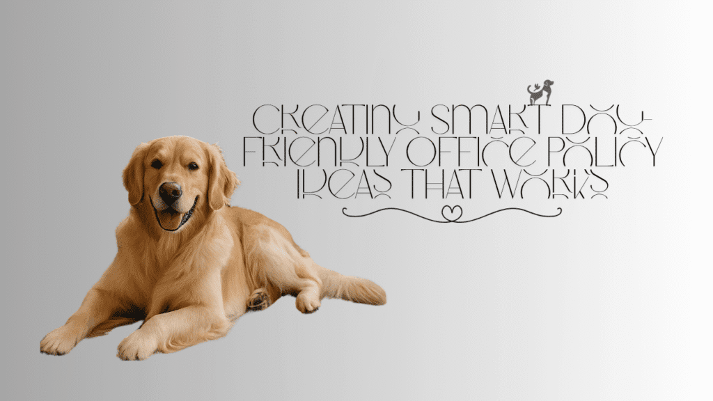 dog-friendly office policy ideas