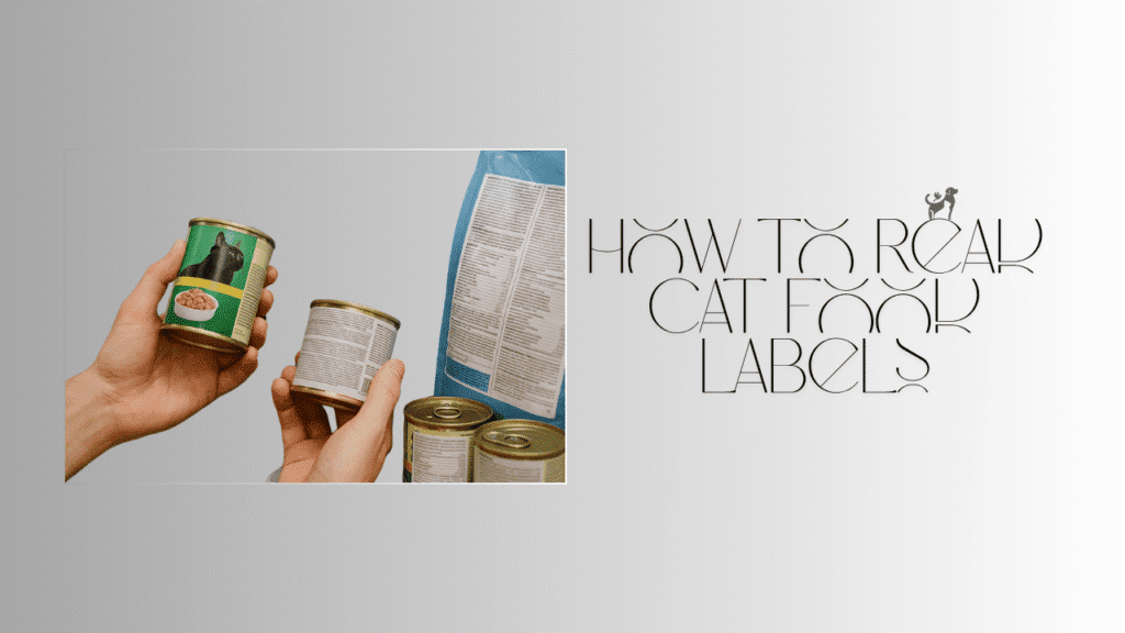 how to read cat food labels