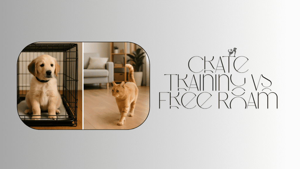 Crate Training vs Free Roam