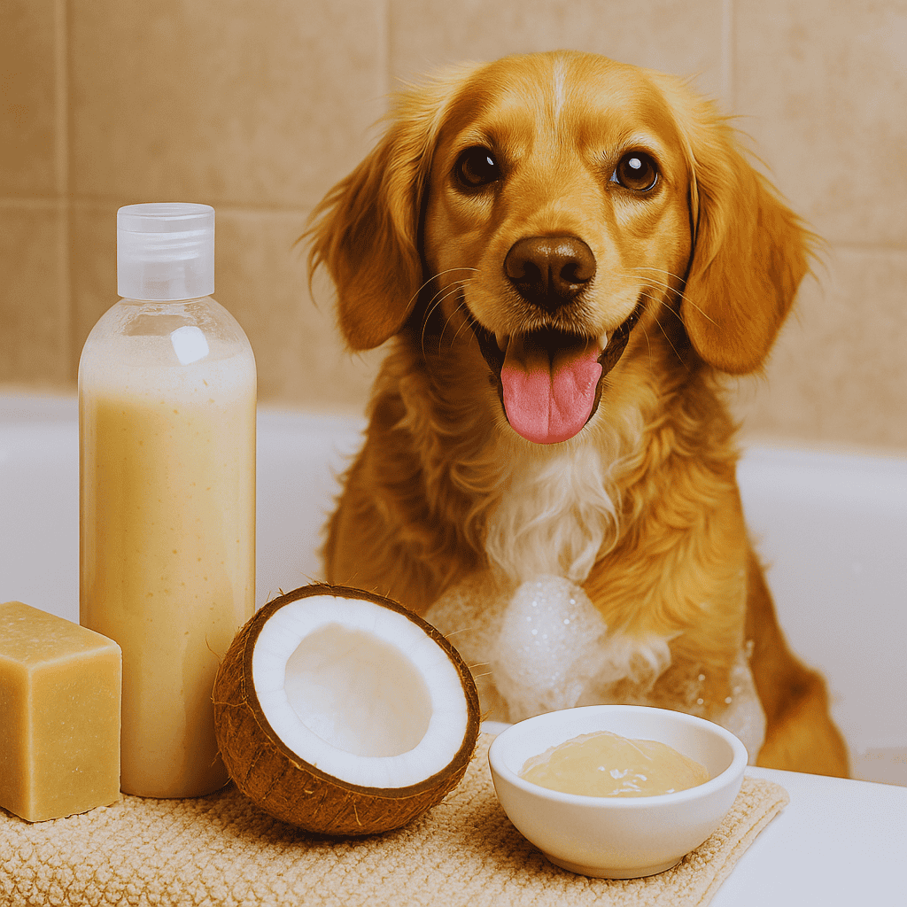 DIY dog shampoo