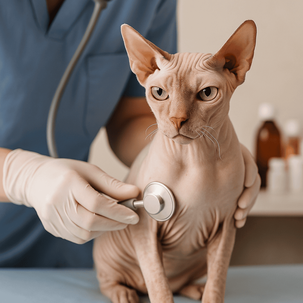 Sphynx cat health issues