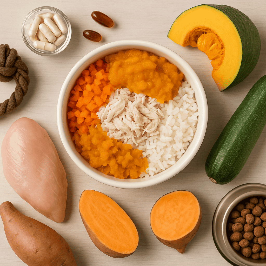 homemade dog food for sensitive stomach